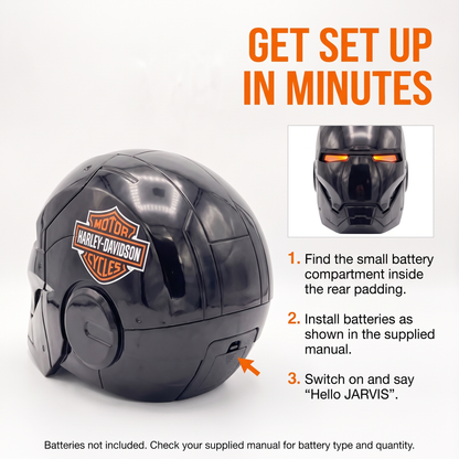 Harley Iron Man Helmet — Premium Collector Edition