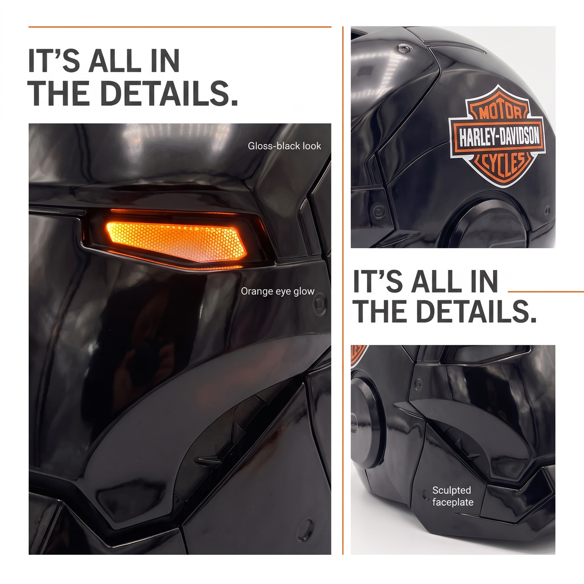 Harley Iron Man Helmet — Premium Collector Edition